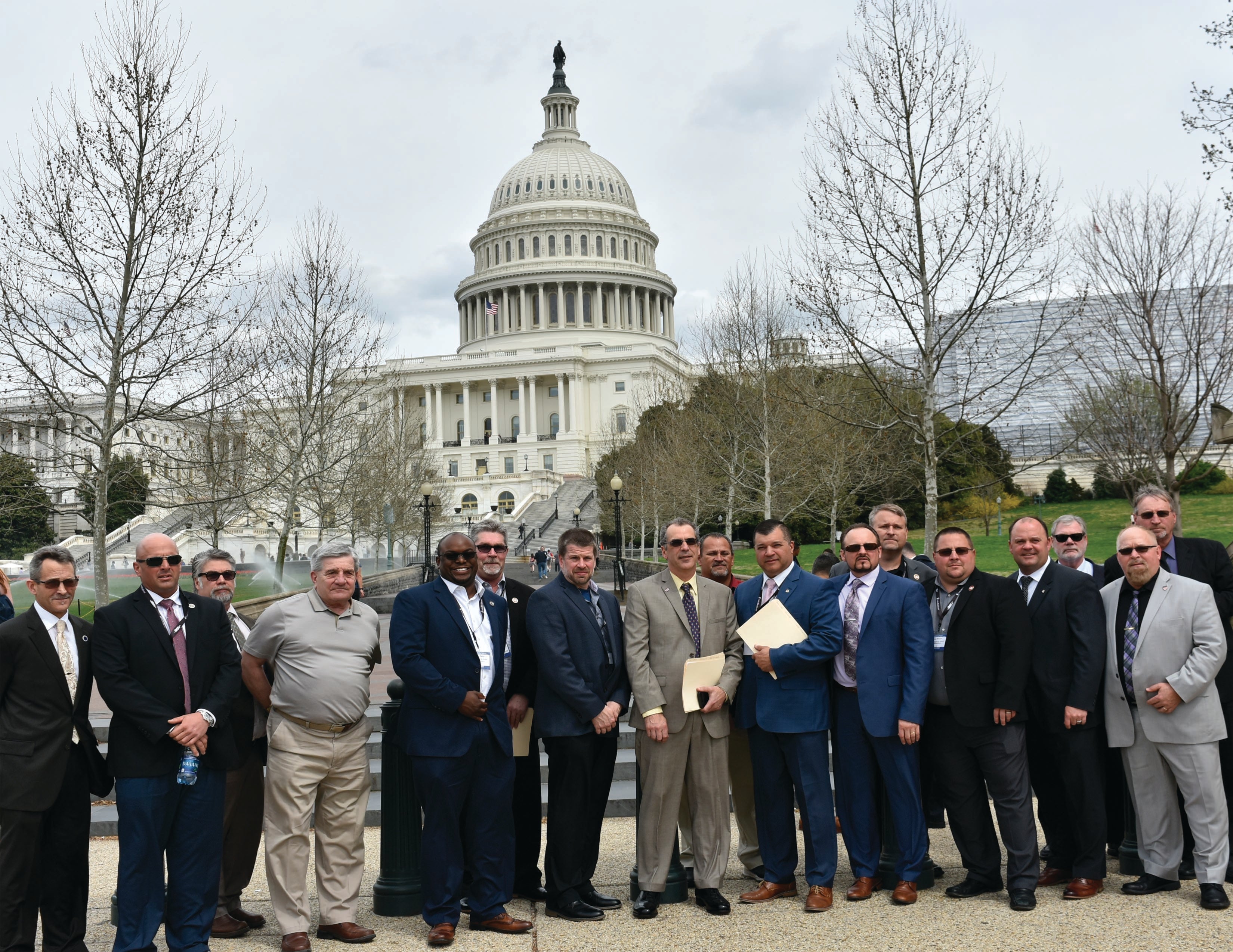 BAC Leg group on Capitol Hill