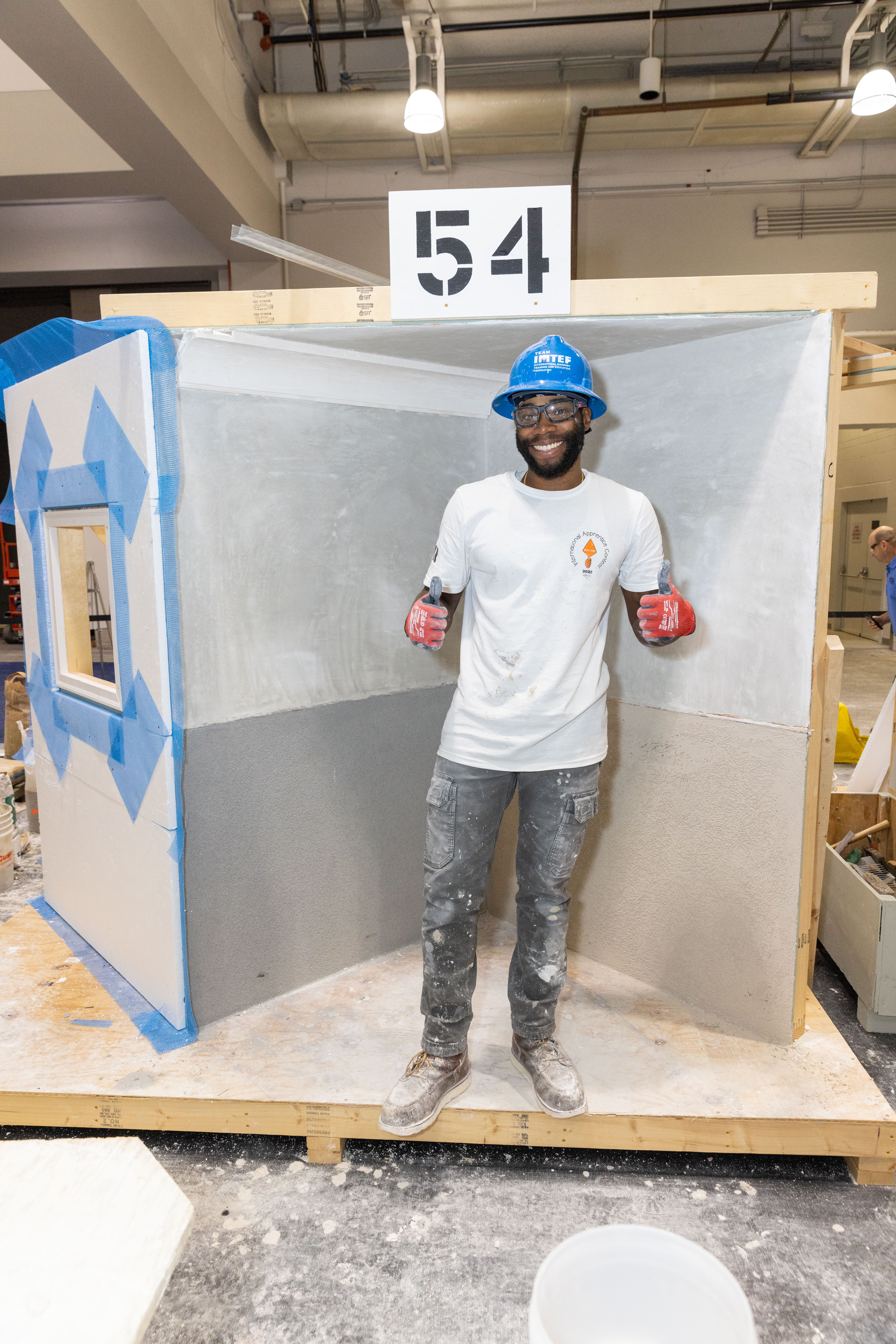 Local 1 New York Plaster apprentice Cameron Holder placed third at the International Apprentice Contest.