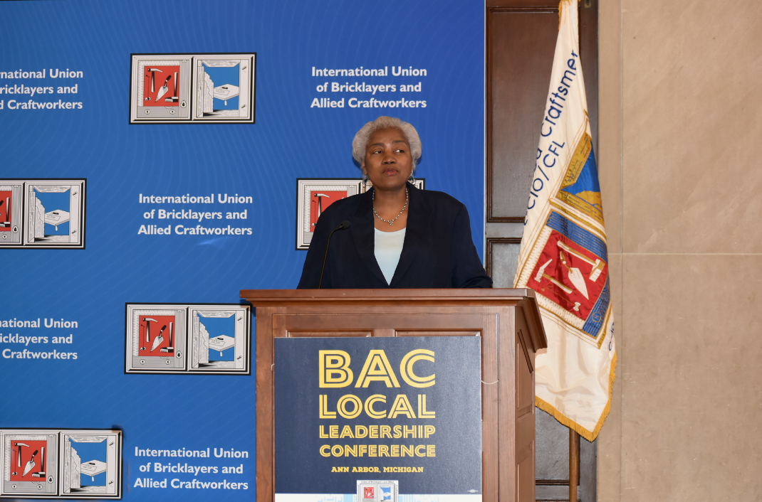 Political Strategist and Purple Strategies Senior  Advisor Donna Brazile 