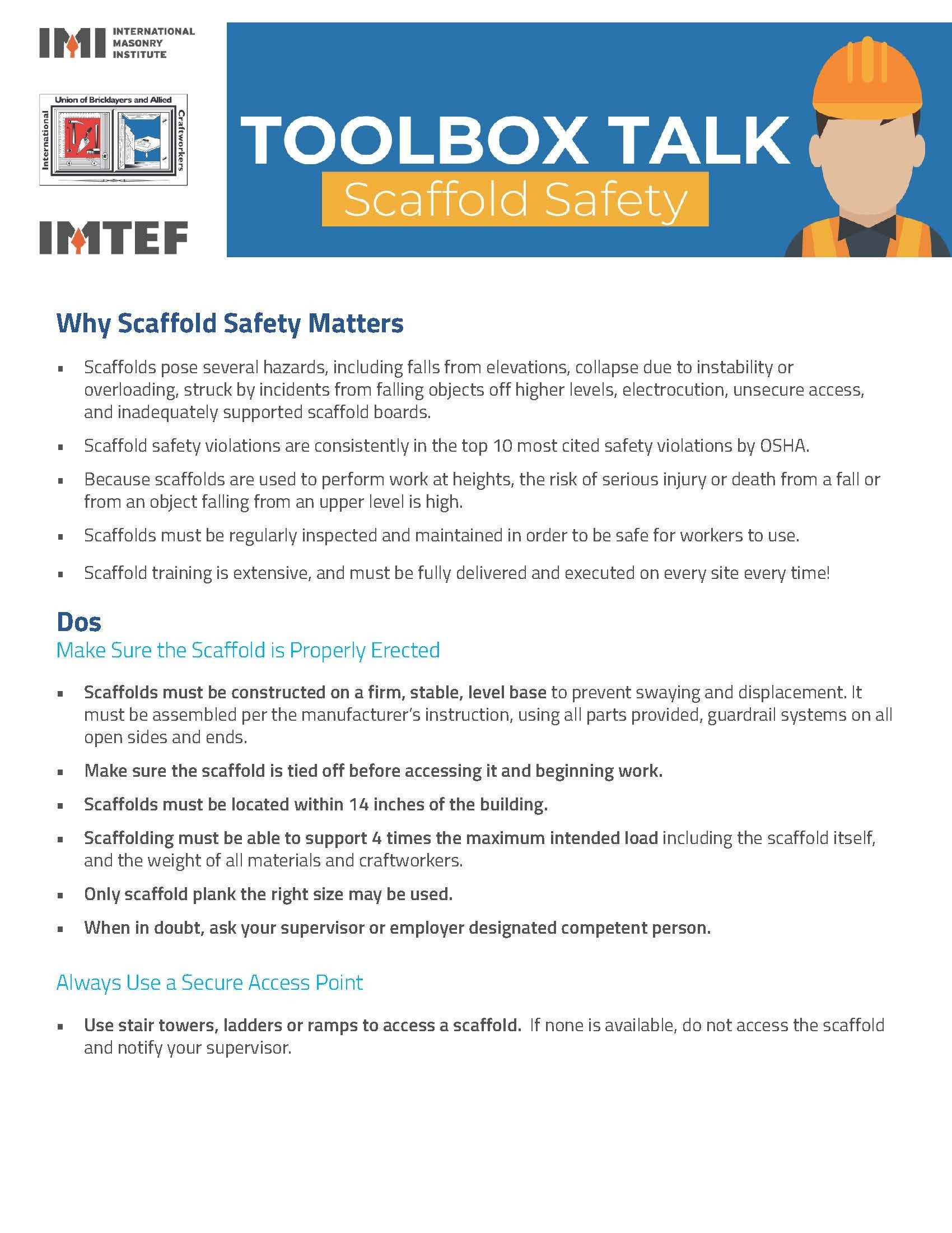 SCAFFOLD TOOLBOX 2