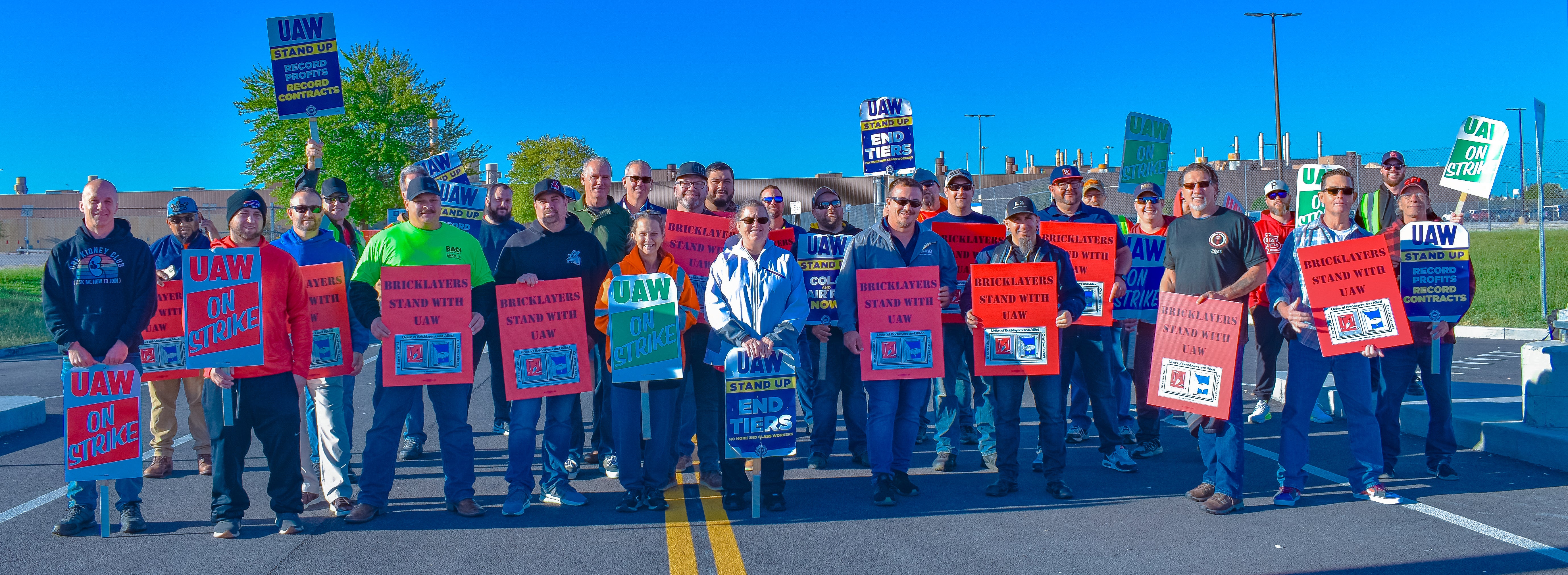 UAW picket line