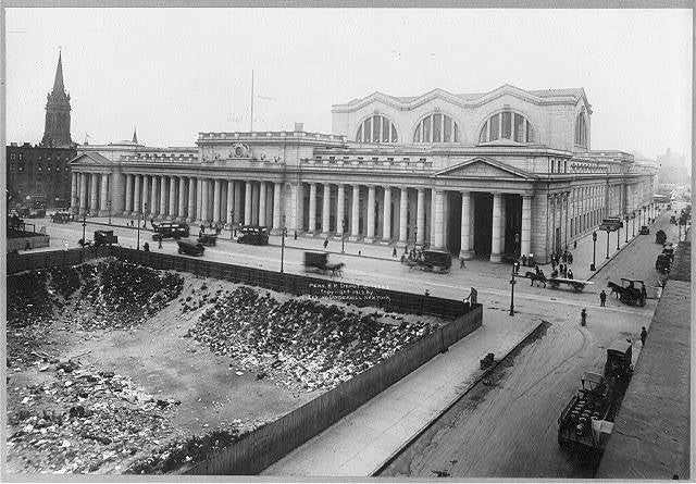 Penn station historical