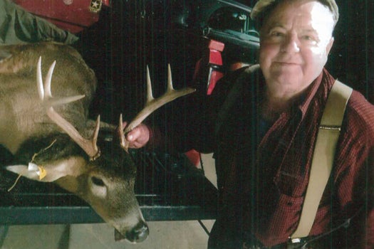 At age 82, Local 9 Pennsylvania 60-year member Sergio Lazzaris said that he didn't expect to bag this buck in an extended bow season in Jefferson Hills, PA.